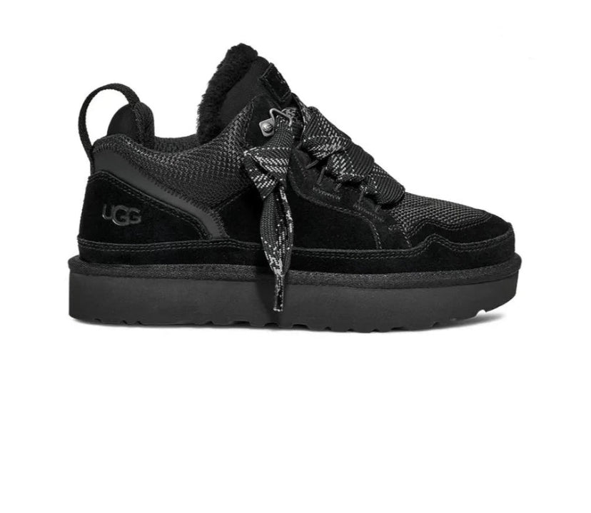UGG LOWMEL BLACK TRAINER