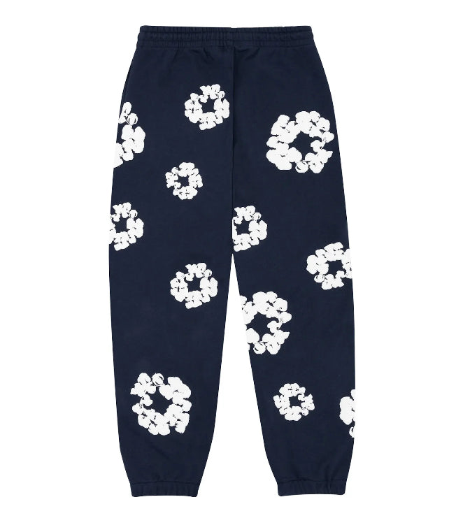 Denim Tears The Cotton Wreath Sweatpants Navy