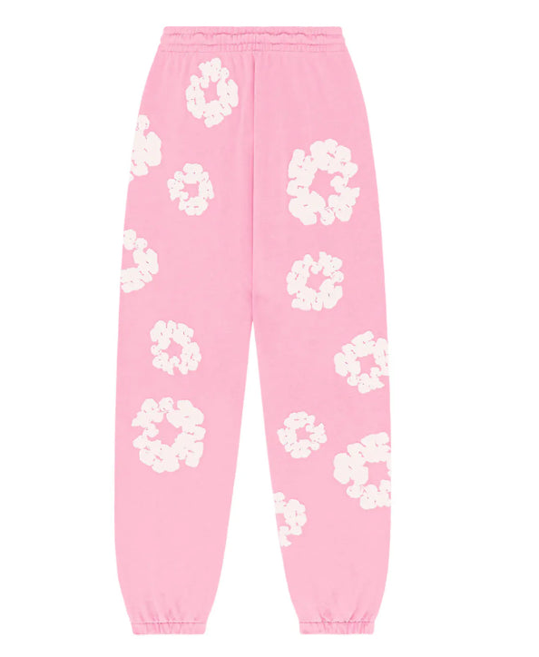 Denim Tears The Cotton Wreath Sweatpants pink