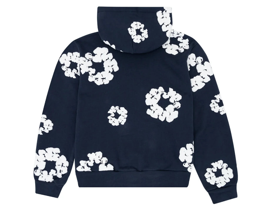 Denim Tears The Cotton Wreath Sweatshirt Navy