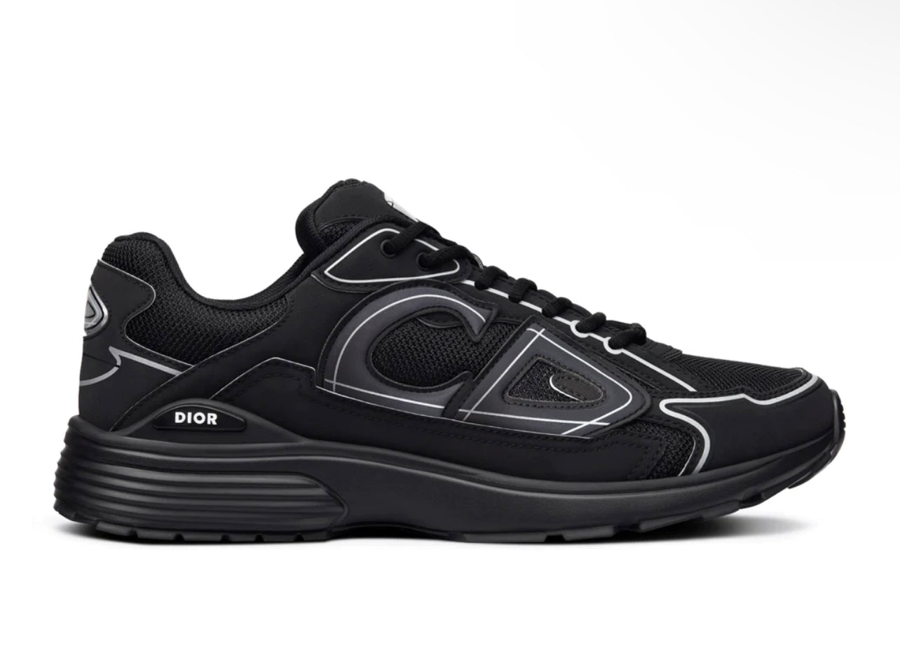 DIOR B30 BLACK MESH & TECHNICAL FABRIC